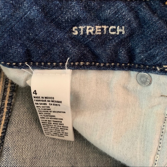American Eagle size 4 Jean shorts - Picture 3 of 4
